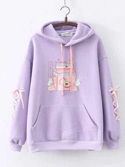 Kawaii Juice Box Hoodie