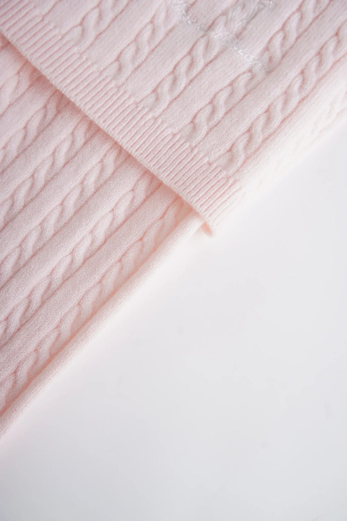 Colette Cable Knit Fold-Over Pants