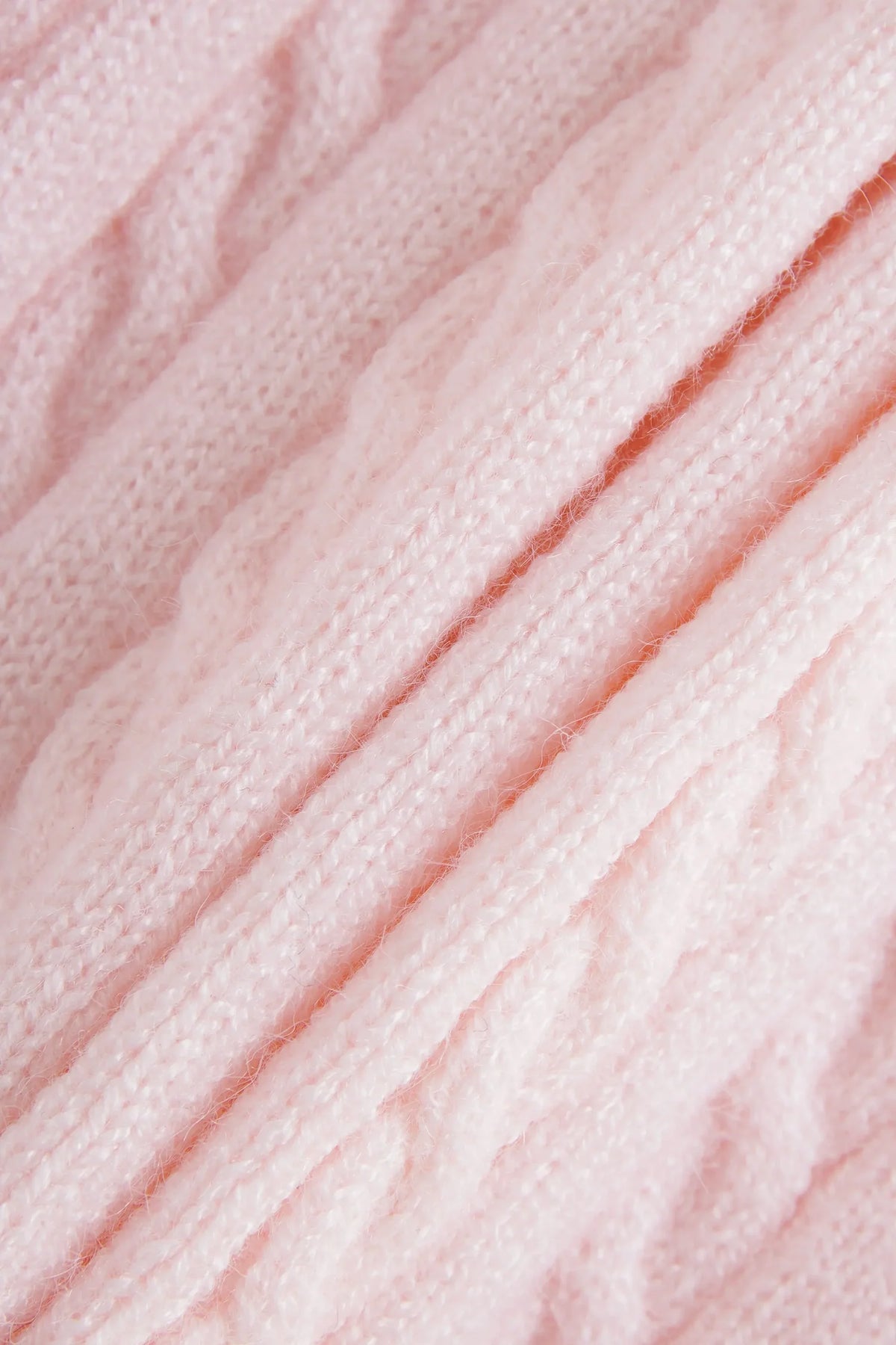Colette Cable Knit Fold-Over Pants