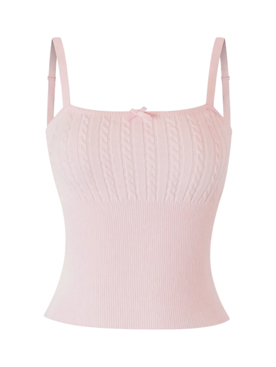 Colette Cable Knit Cami Top