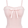 Sweetheart Cotton Pointelle Top