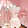 Sweetheart Cotton Pointelle Skirt