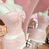 Sweetheart Cotton Pointelle Skirt