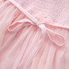 Rose Princess Fur Chiffon Babydoll Dress