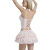 Rosette Fairy Dust Sequin Mini Skirt + Petticoat