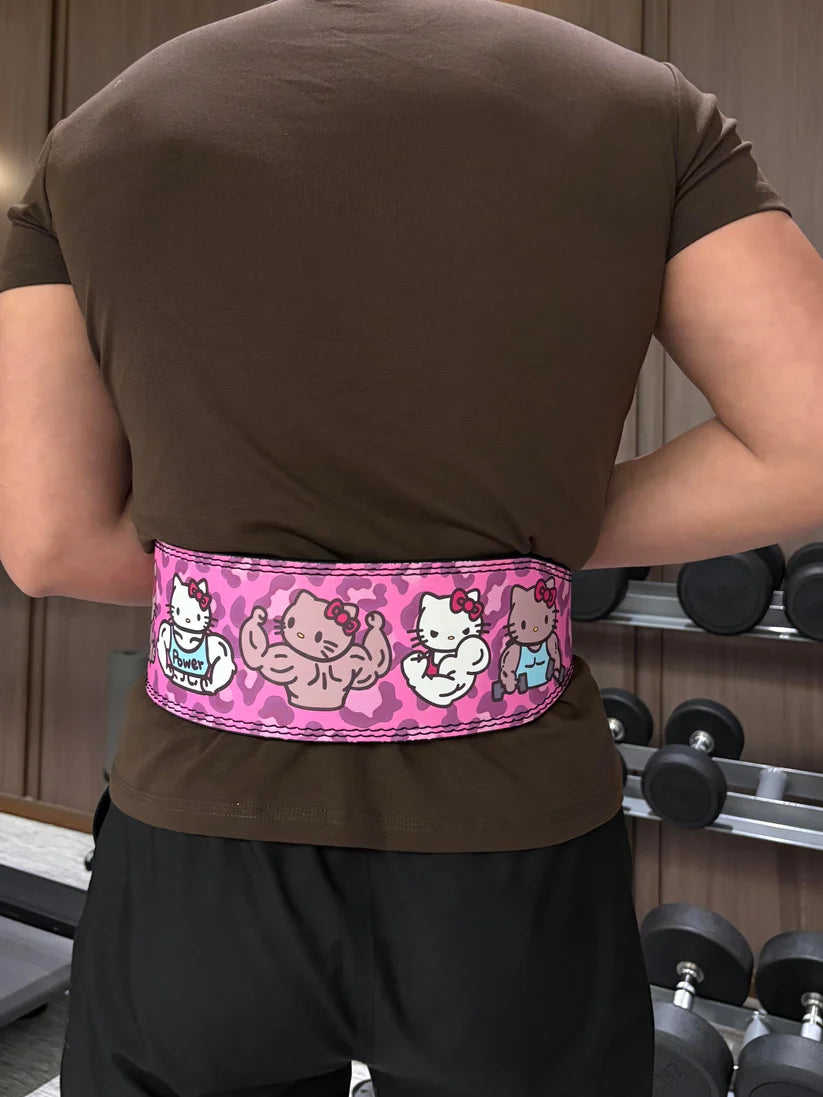 Weight Lifting PU Leather Gym Belt with Back Support (XS–XL)