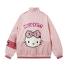Pink Leather Jacket Unisex Coat