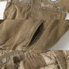 Brown Leopard Print Varsity Jacket Baseball Bomber Jacket