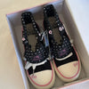 Foldable Hightop Canvas Lace-Up Women's Shoes