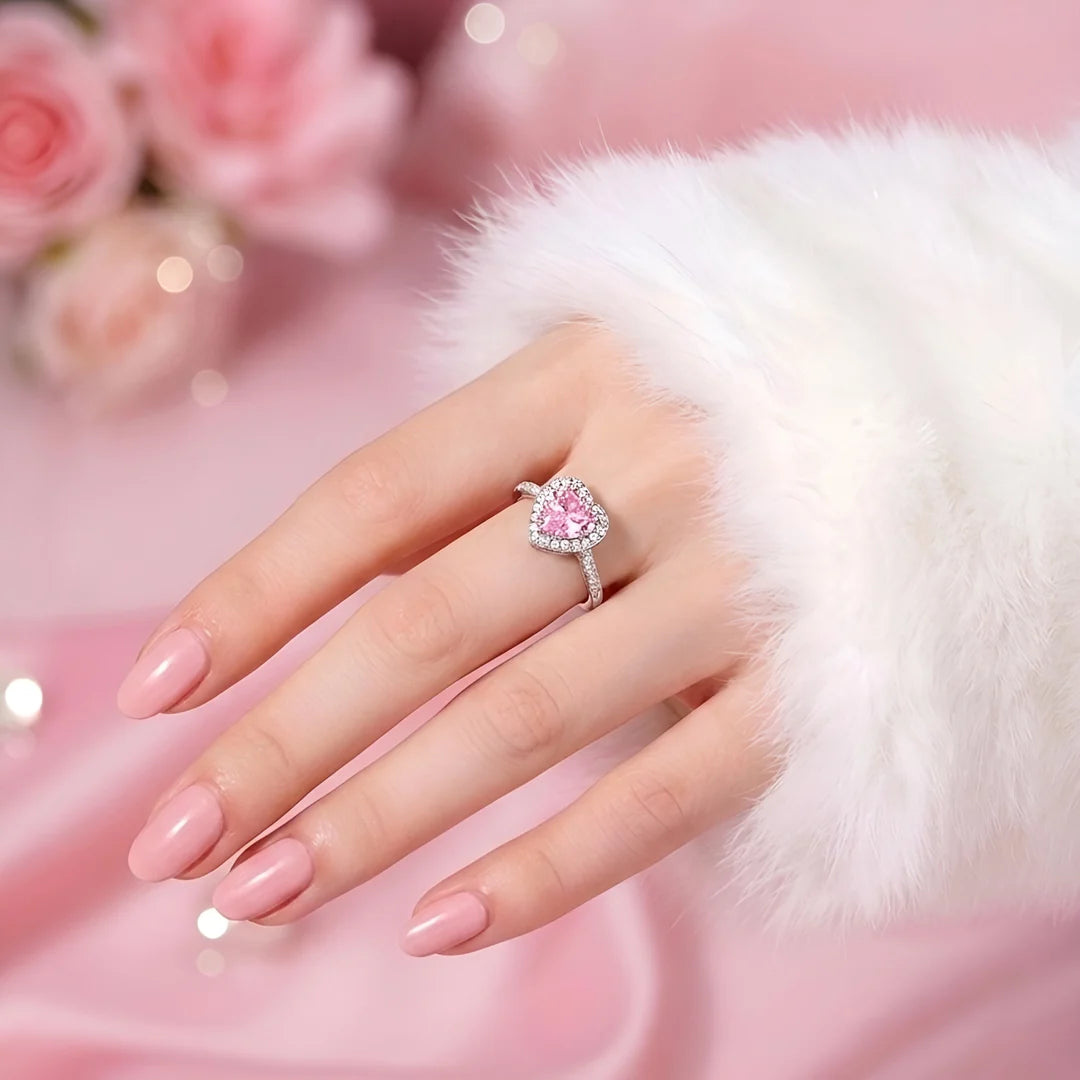Pink Princess S925 Sterling Silver Ring