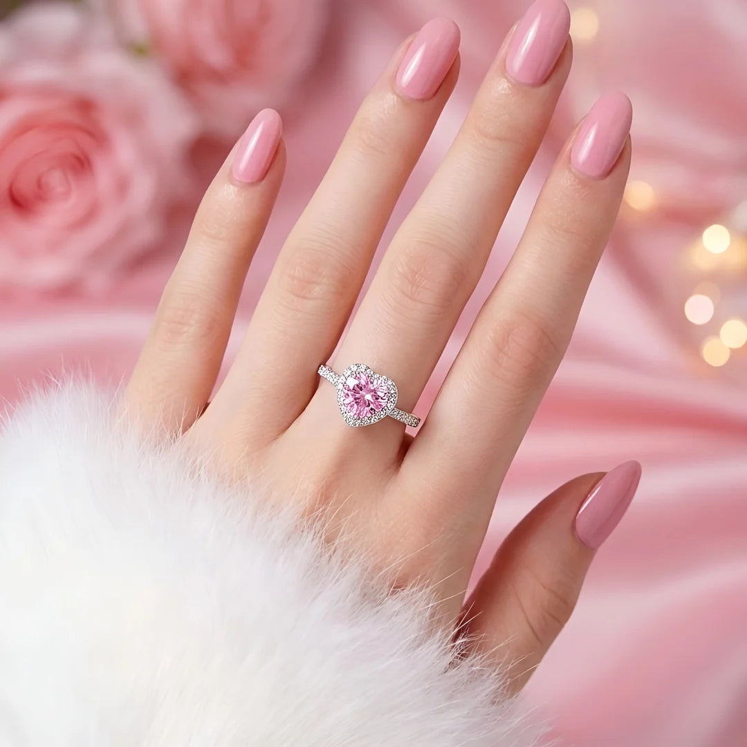 Pink Princess S925 Sterling Silver Ring