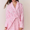 LoveShackFancy Cotton Indie Robe – Pink Bow
