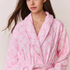 LoveShackFancy Cotton Indie Robe – Pink Bow