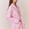 LoveShackFancy Cotton Indie Robe – Pink Bow