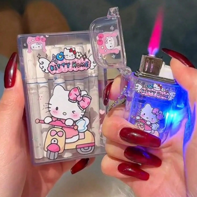 Kawaii Anime LED Case Lighter