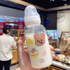 Kawaii Bear Glass Water Bottle