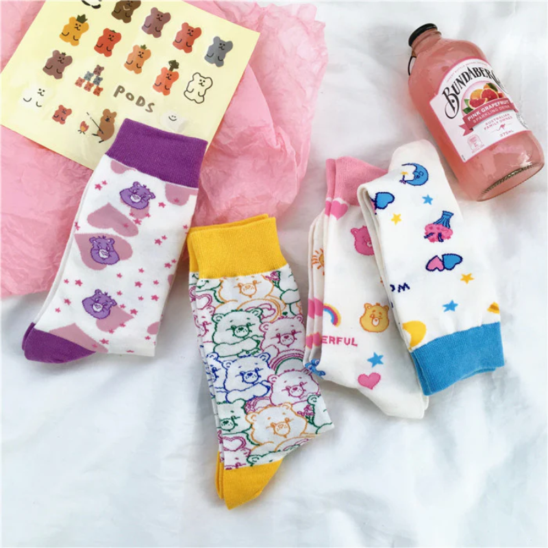 Kawaii Bear Socks