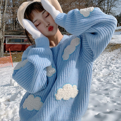 Kawaii Cloud Sweater