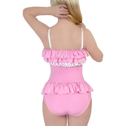 Kawaii Pink Bear Onesie