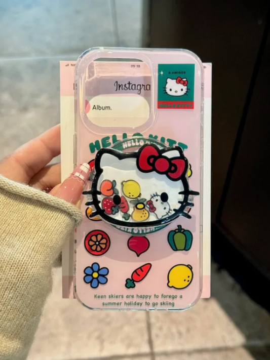 Kawaii Fruity Kitty Phone Case