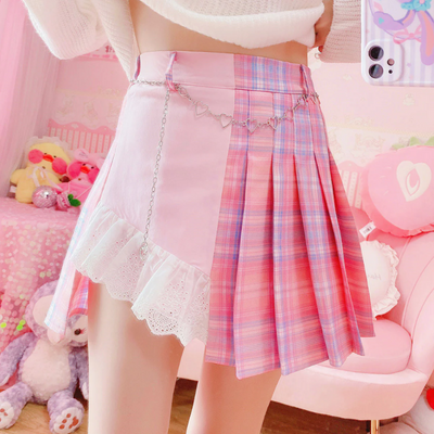 Kawaii Girl Pleated Skirt