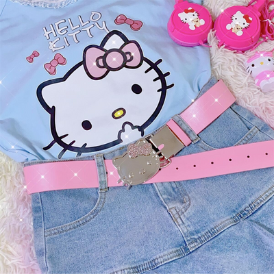 Kawaii Kitty-Inspired Belt