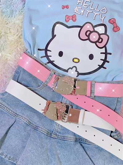 Kawaii Kitty-Inspired Belt