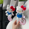 Kawaii Kitty Seat Belt Protector Black