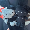 Kawaii Kitty Seat Belt Protector Black