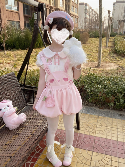 Kawaii Rabbit Straps Shorts