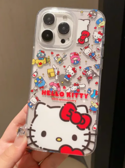 Kawaii Red Kitty Phone Case