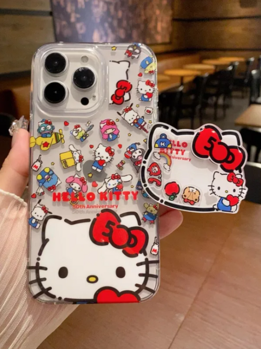 Kawaii Red Kitty Phone Case