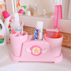 Kawaii Sakura Tooth-brushing Cup Set