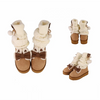 Kawaii Winter Boots With Bear Socks