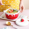 Kawaii Strawberry Bowl