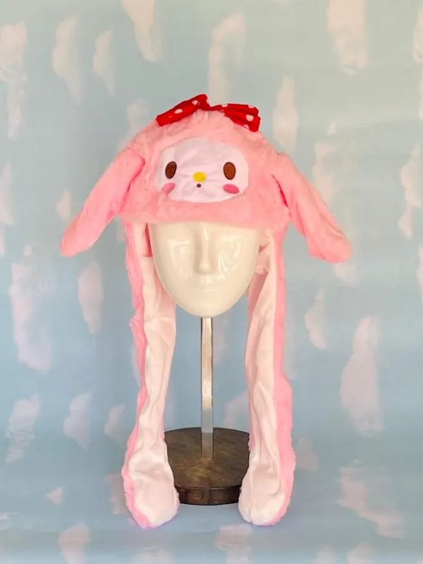 Kawaii Character Bunny Ears Hat with Lights