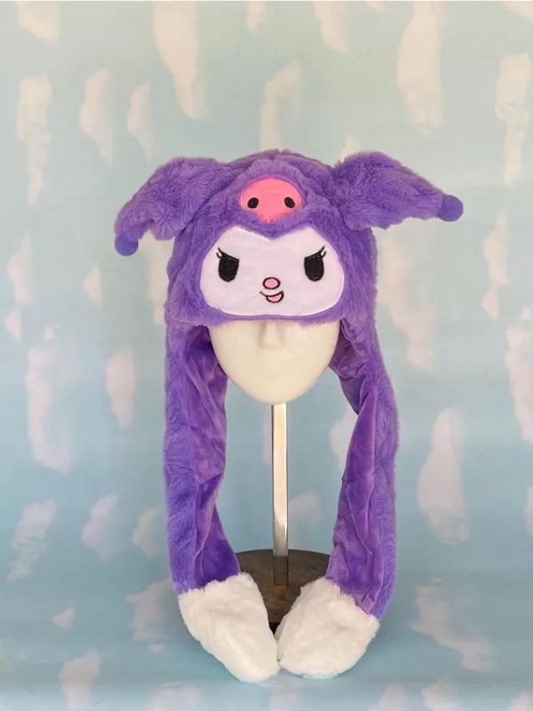 Kawaii Character Bunny Ears Hat with Lights