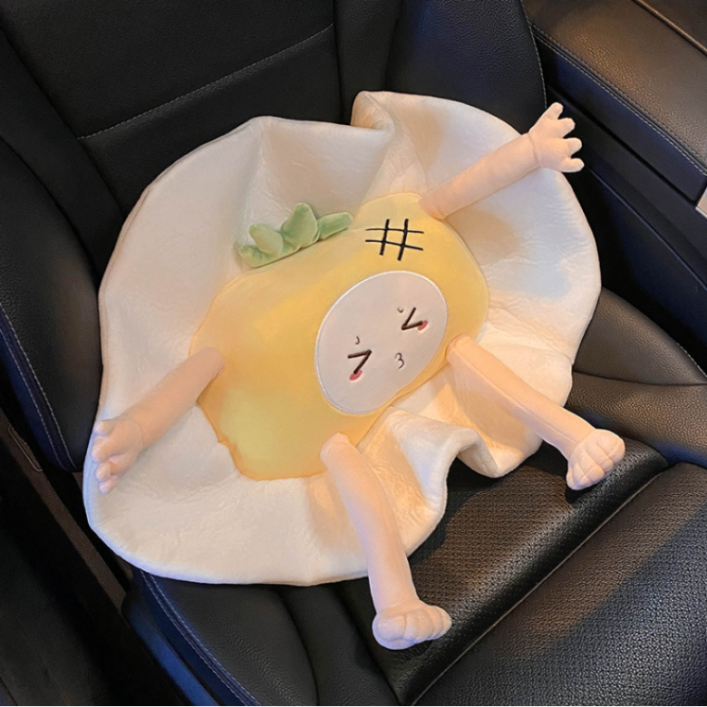 Kawaii Fruit Egg Pillow