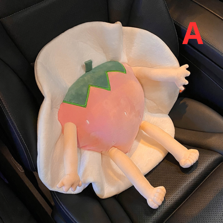 Kawaii Fruit Egg Pillow