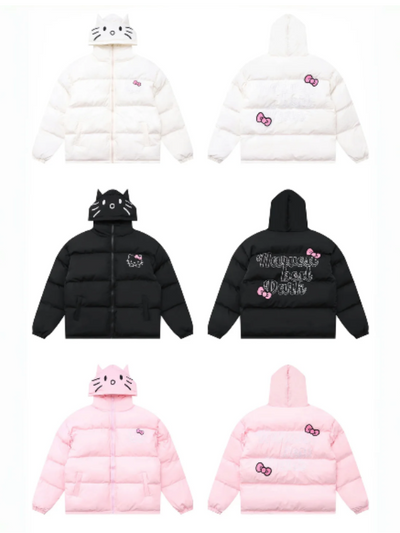 Kawaii H-Kitty Hoodie Jacket