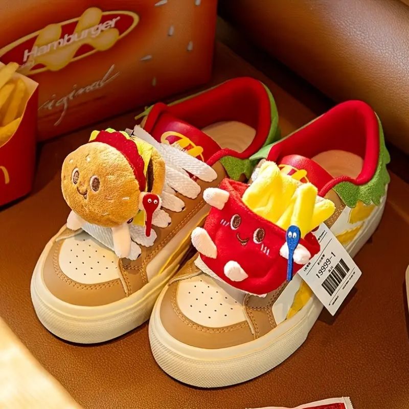 Kawaii Hamburger Sneakers