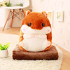 Kawaii Hamster Pillow and Blanket