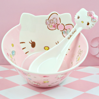 Kawaii Hello Kitty Bowl