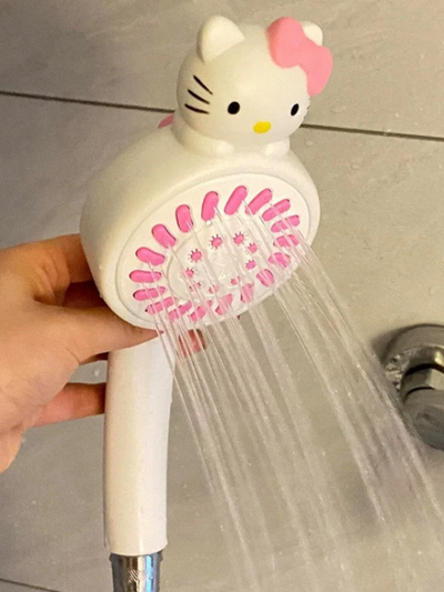 Kawaii Kitty Charm Shower Head