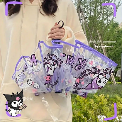 Kawaii Kuro Automatic Folding Umbrella