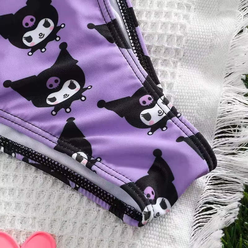 Kawaii Kuromi Bikini Set