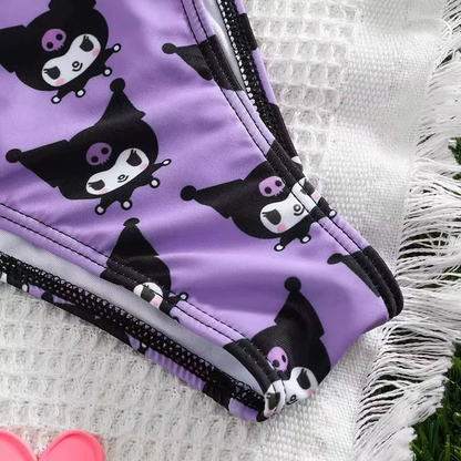 Kawaii Kuromi Bikini Set