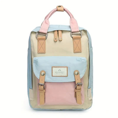 Kawaii Multi-Compartment Nylon Backpack