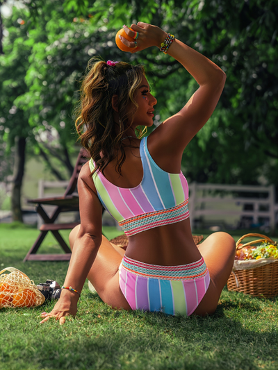 Kawaii Pastel Bikini Set