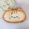 Kawaii Plush Cat Pencil Case – Large Capacity Stationery Organizer